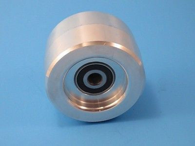 Belt Grinder Knife Grinder 4" Tracking Tension Wheel Crowned 6061 Aluminum