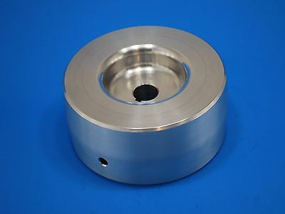 Belt Grinder Knife Grinder 5" Drive Wheel Crowned 1-1/8" Bore 6061 Aluminum
