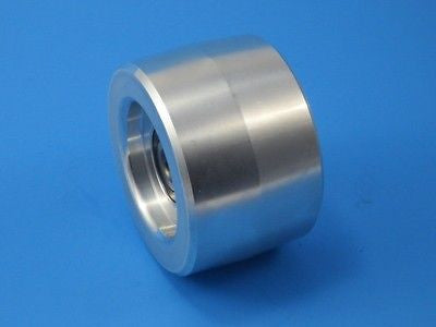 Belt Grinder Knife Grinder 4" Tracking Tension Wheel Crowned 6061 Aluminum