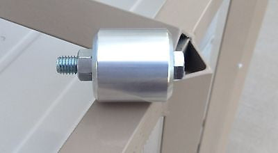 Belt Grinder Knife Grinder wheel set. Two 2"  Idler / Contact Aluminum Wheels