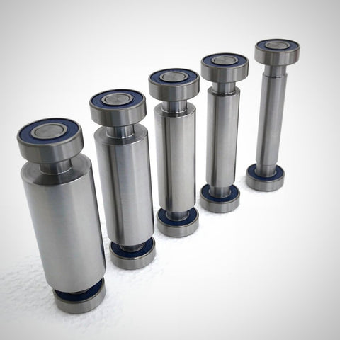 SMALL WHEEL Set for Knife Belt Grinder,5 Sizes, Knife Making KMG PHEER WILMONT